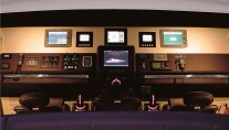 DUKE Sistership Azimut 103 S Internal Wheelhouse by Night